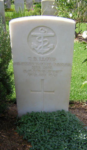 Thomas Bevan LLOYD headstone