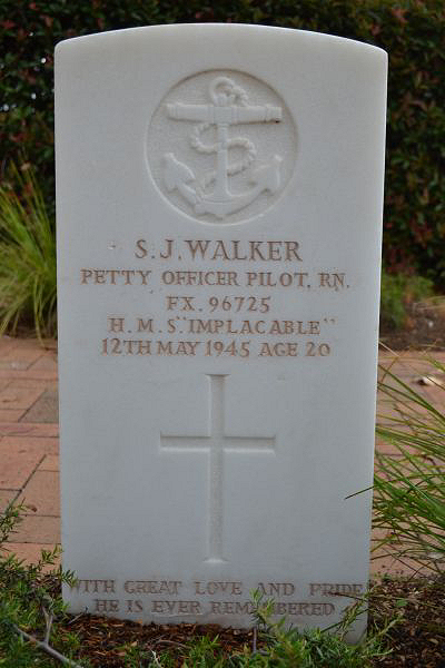 Stuart John WALKER headstone