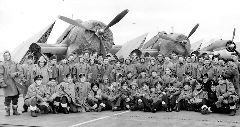 853 squadron personnel
