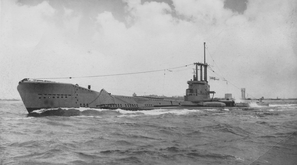 H.M. SubmarineAeneas off Gosport