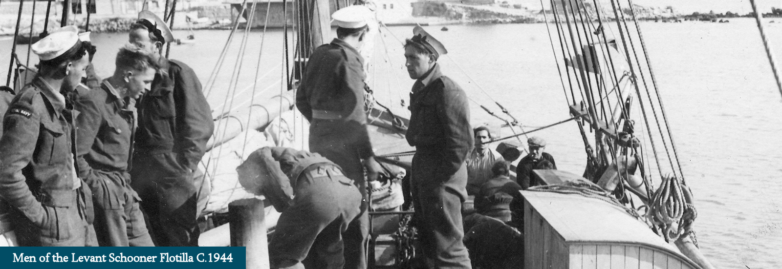 Nem of the Levant Schooner Flotilla Circa 1944
